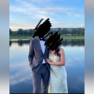 Aritzia Wilfred Only Satin Midi Dress | S